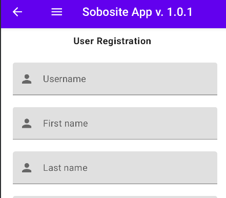 Project: Sobosite App